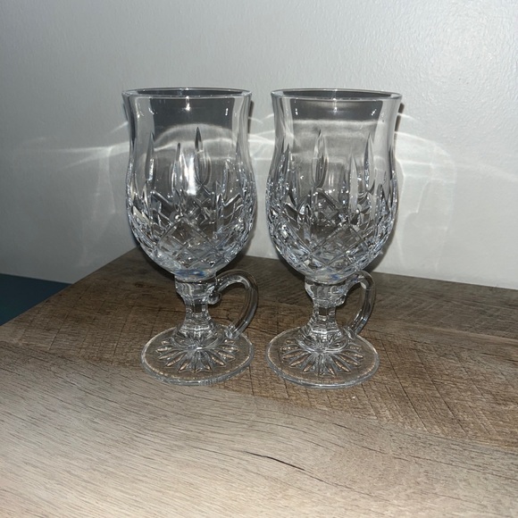 Waterford Dining Waterford Lismore Crystal Irish Coffee Mugs Set Of